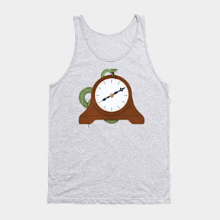 Clock and snake Tank Top